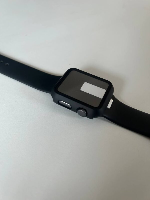 Harte Schutzhülle für Apple Watch Series 3/2/1 42 MM: Rundum-Schutz in Schwarz – Bild 10